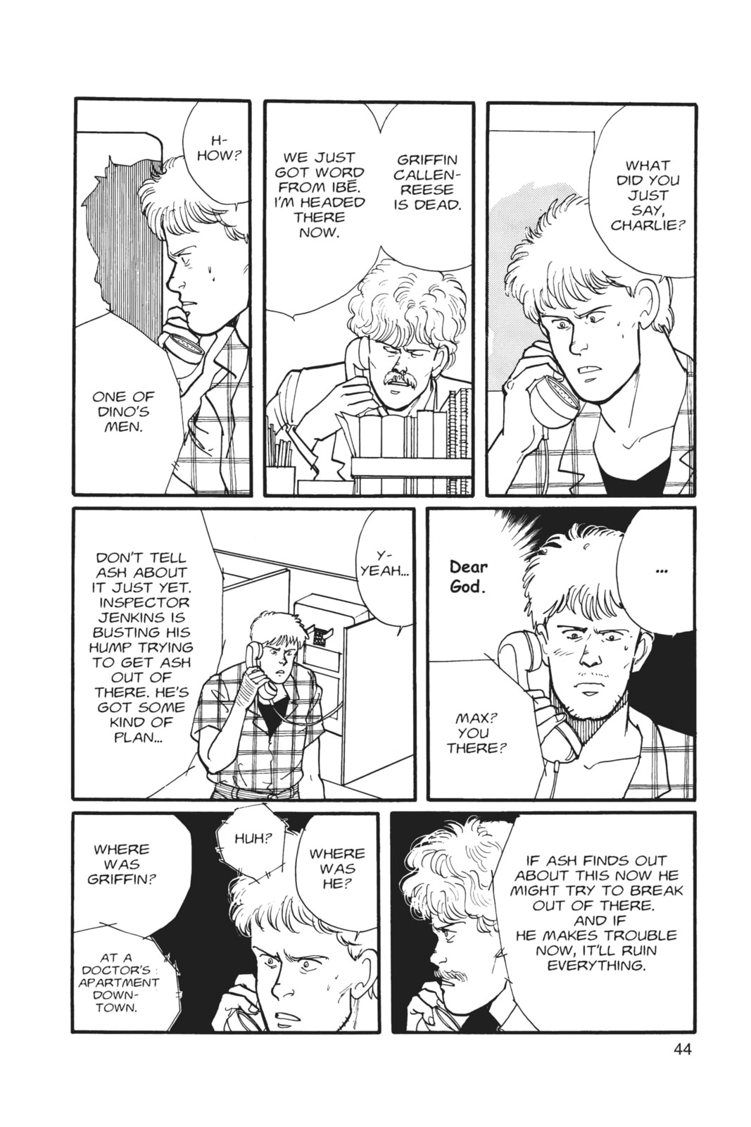 Banana Fish Chapter 3 image 039